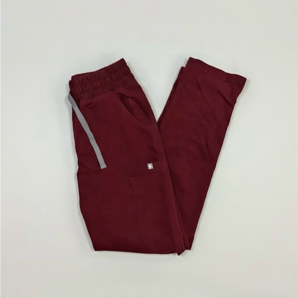 Maroon Figs Yola Skinny Scrub Pants (Technical Collection) XXS/P
